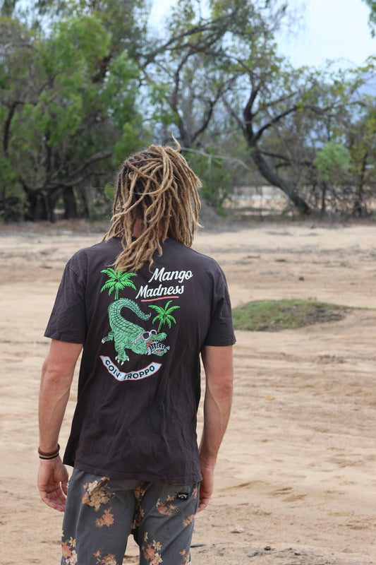 GOIN' TROPPO TEE - COAL